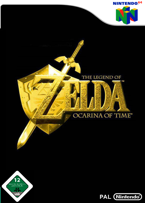 Legend Of Zelda - Ocarina Of Time, The — box-2D (DE)
