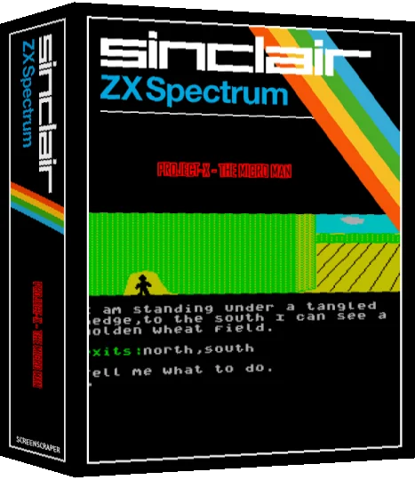 Project-X - The Micro Man — box-3D (SS)