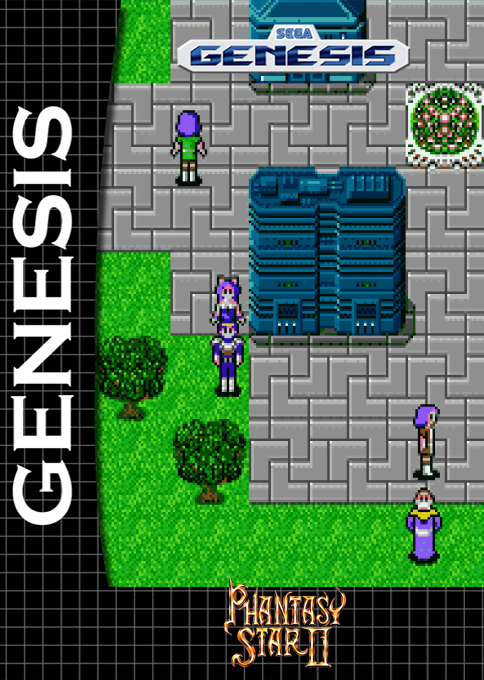 Phantasy Star 2 — box-2D (SS)