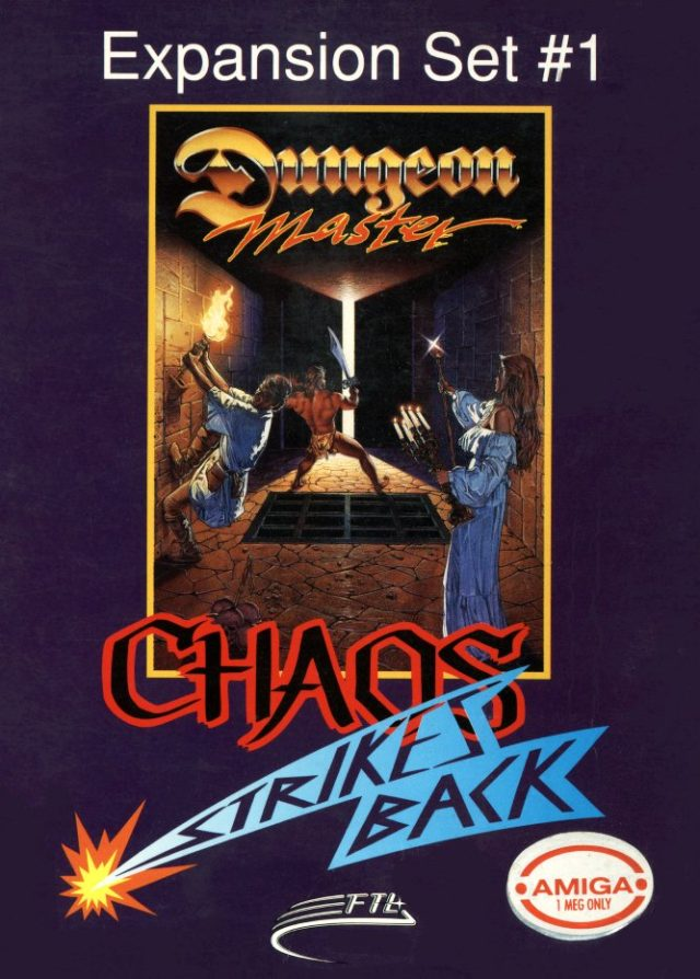 Chaos Strikes Back box art