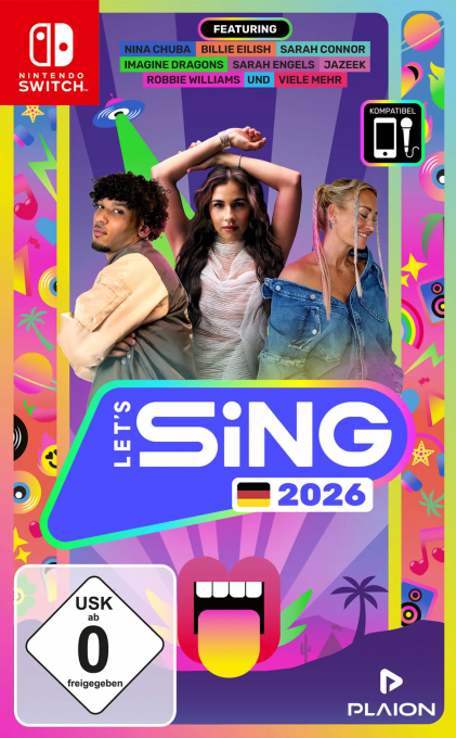 Let's Sing 2026 box art
