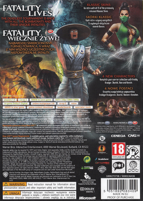 Mortal Kombat - Komplete Edition — box-2D-back (EU)