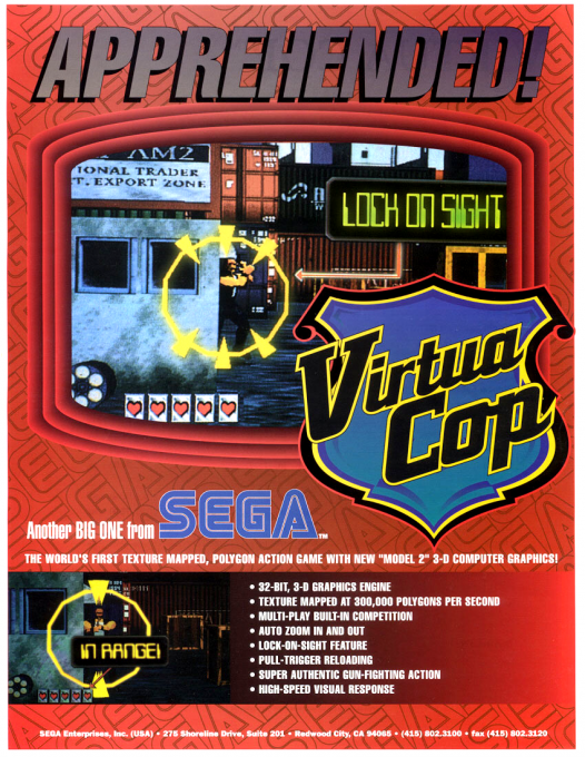 Virtua Cop box art