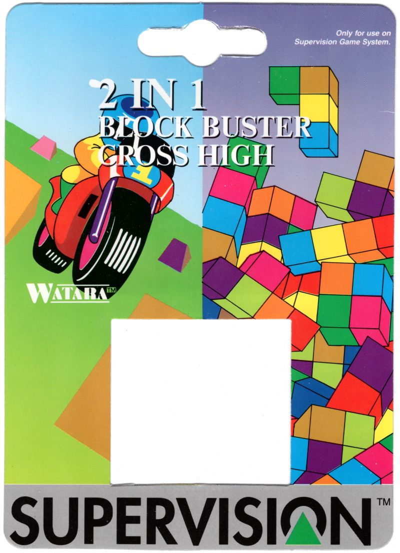 2 in 1 : Block Buster & Cross High box art