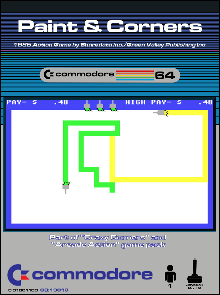 Paint & Corners box art