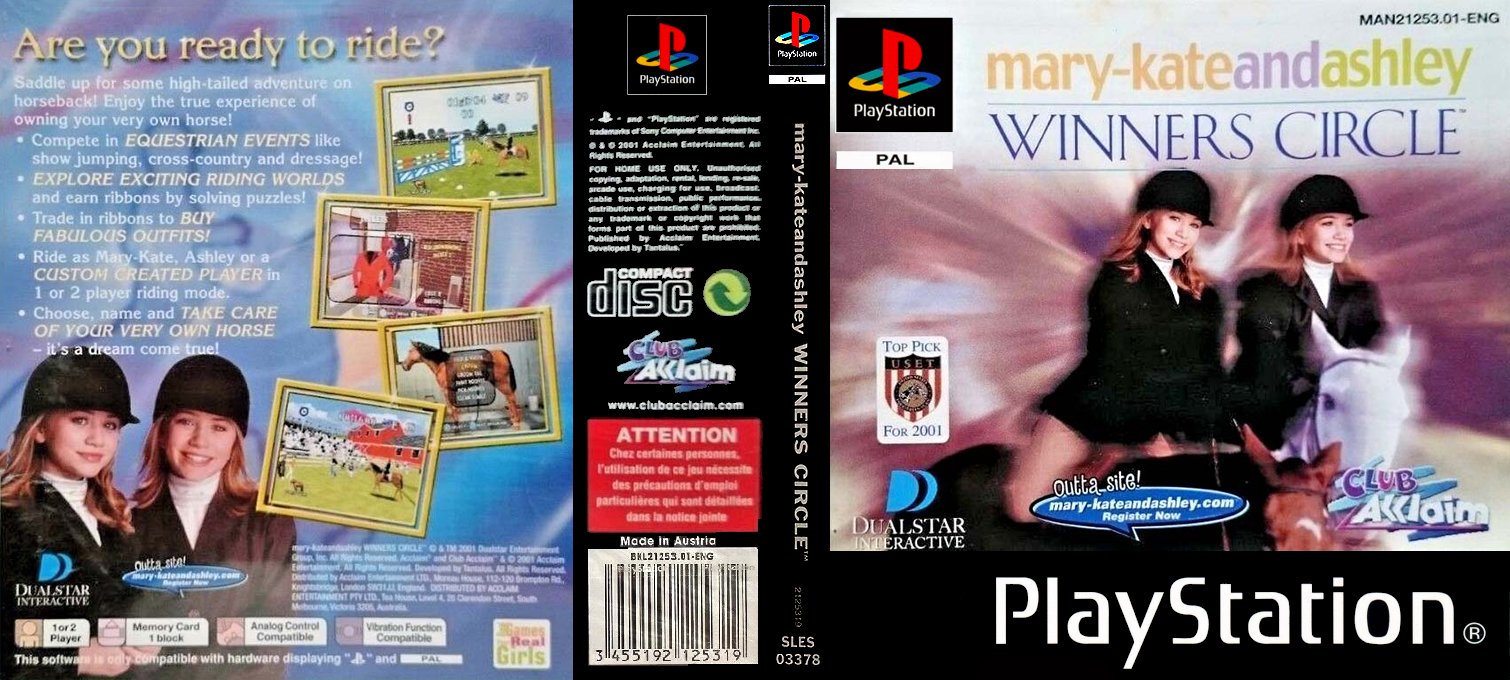 Mary-kate And Ashley - Winners Circle — box-texture (EU)