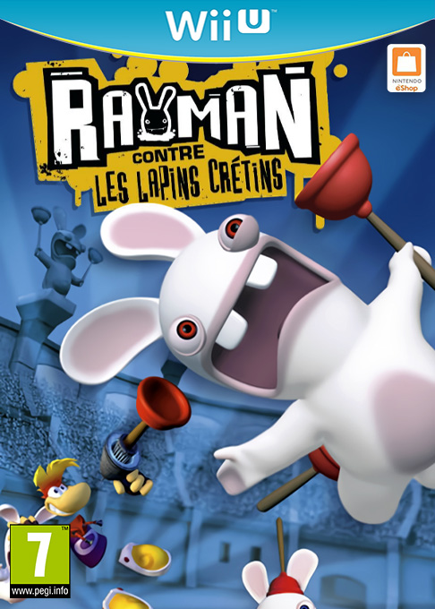 Rayman Raving Rabbids — box-2D (FR)