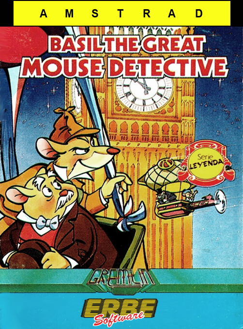 Basil the Great Mouse Detective — box-2D (SP)