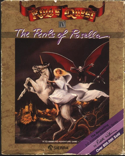 King's Quest 4 - The Perils Of Rosella box art