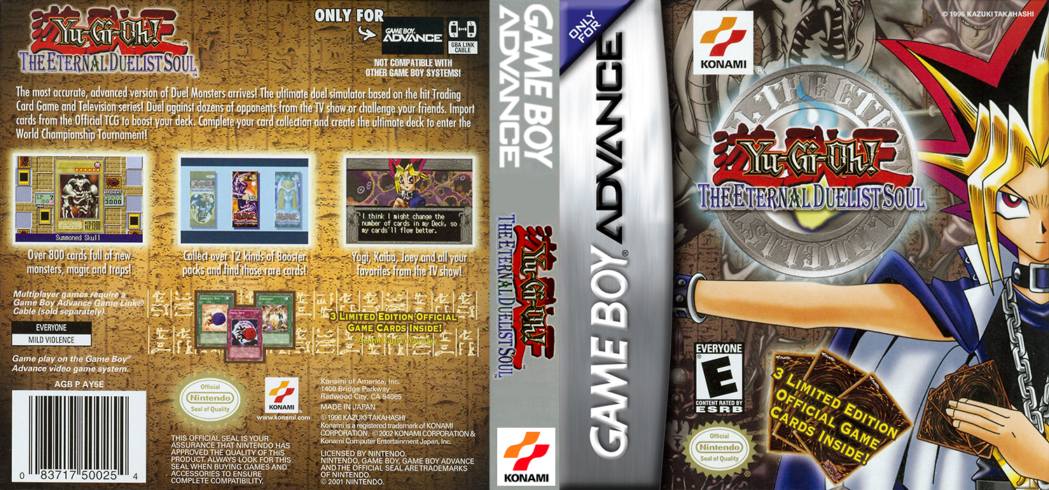 Yu-gi-oh! The Eternal Duelist Soul — box-texture (US)
