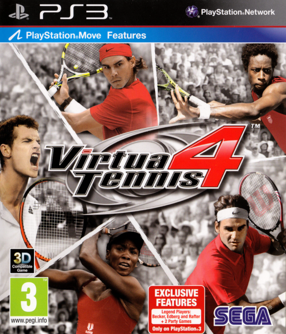Virtua Tennis 4 box art