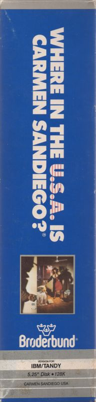 Where in the U.S.A. Is Carmen Sandiego? — box-2D-side (US)