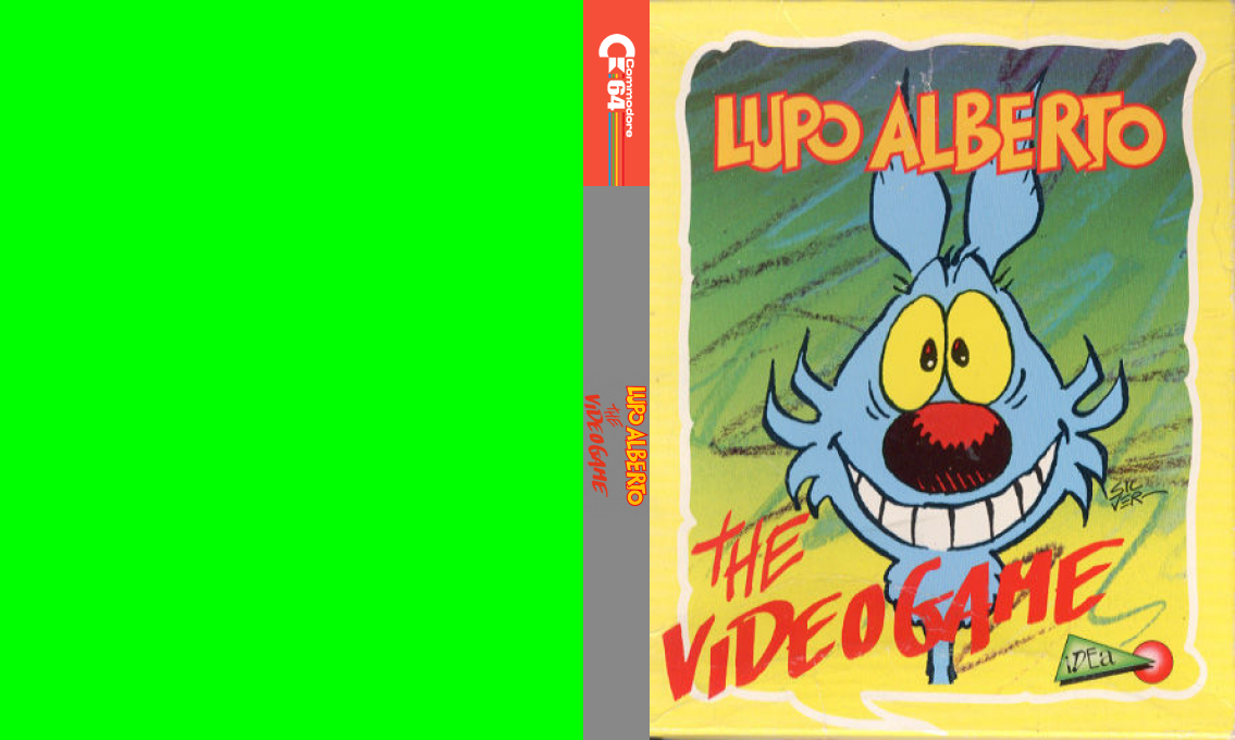 Lupo Alberto : The Videogame — box-texture (IT)