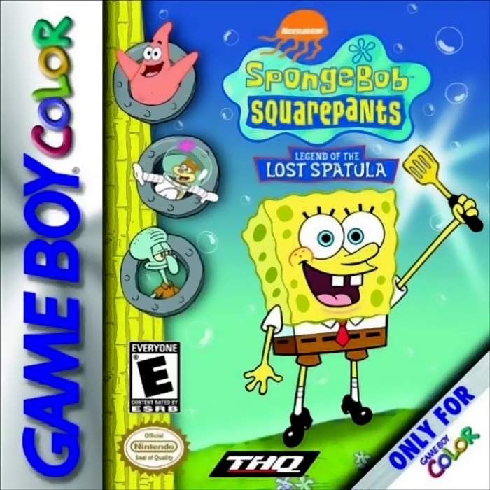 SpongeBob SquarePants : Legend of the Lost Spatula box art