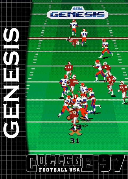 College Football Usa 97 — box-2D (SS)
