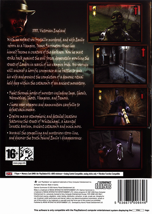 Daemon Summoner — box-2D-back (EU)
