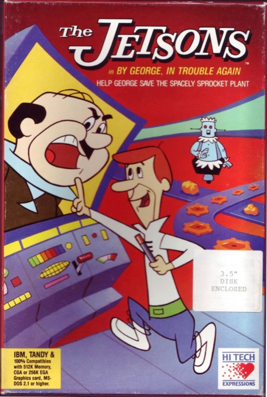 Jetsons, The - By George, In Trouble Again box art
