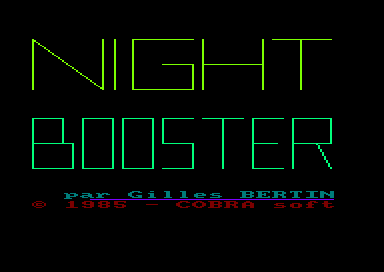 Night Booster — sstitle (EU)