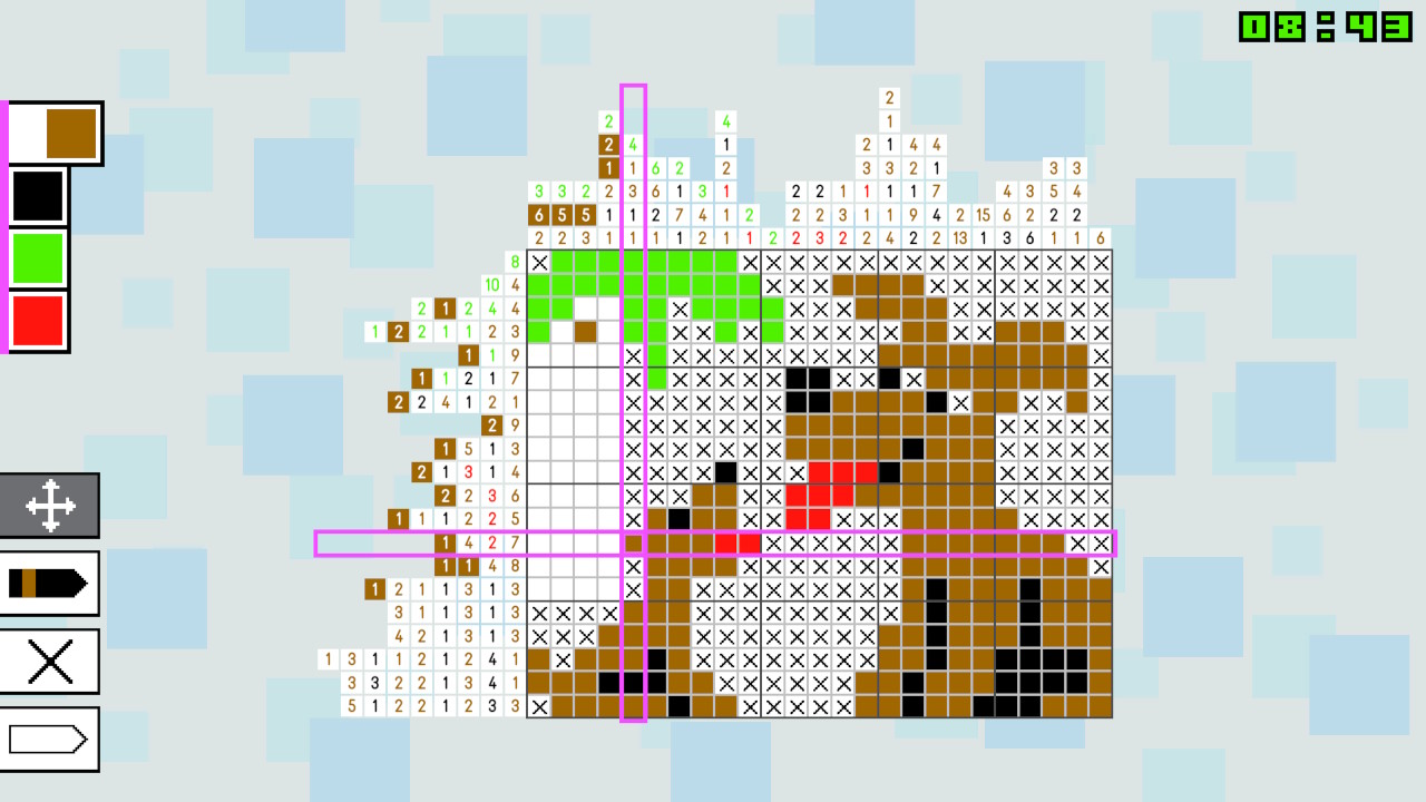 Oekaki Puzzle Pic A Pix Deluxe — ss (WOR)