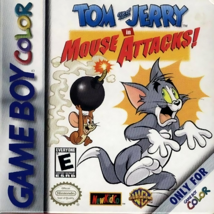 Tom and Jerry in Mouse Attacks! box art