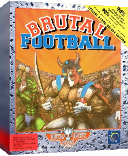 Brutal Football - Deluxe Edition — box-3D (EU)