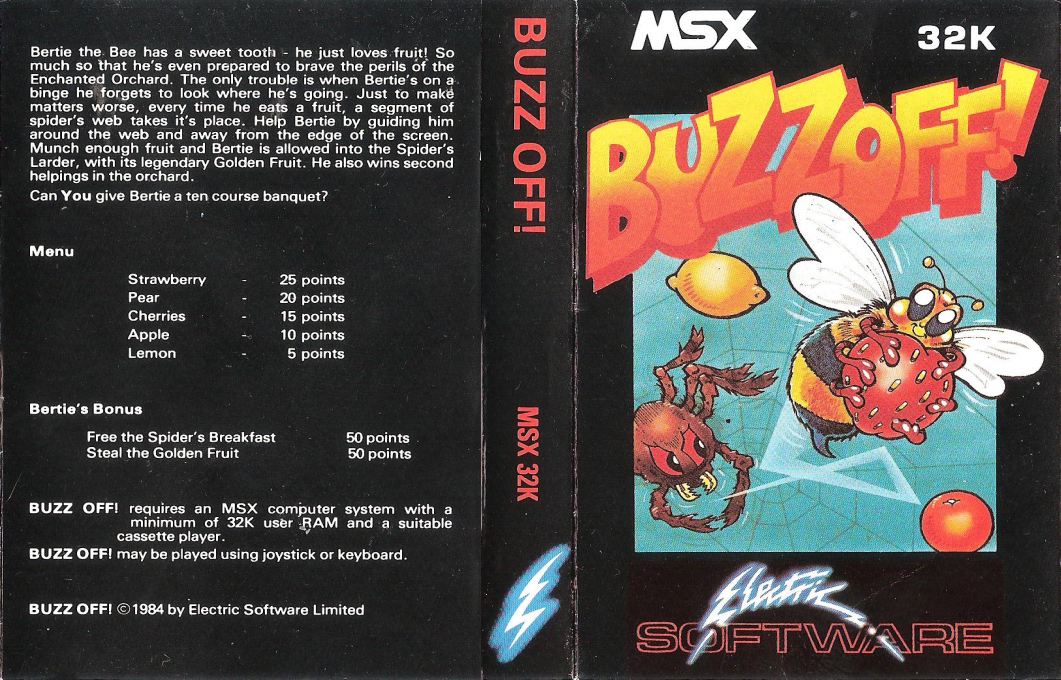 Buzz Off! — box-texture (EU)