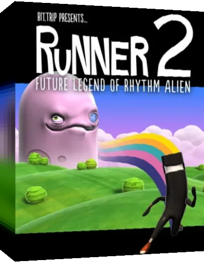 Bit.Trip Presents... Runner2 - Rhythm Seijin no Bousou — box-3D (JP)