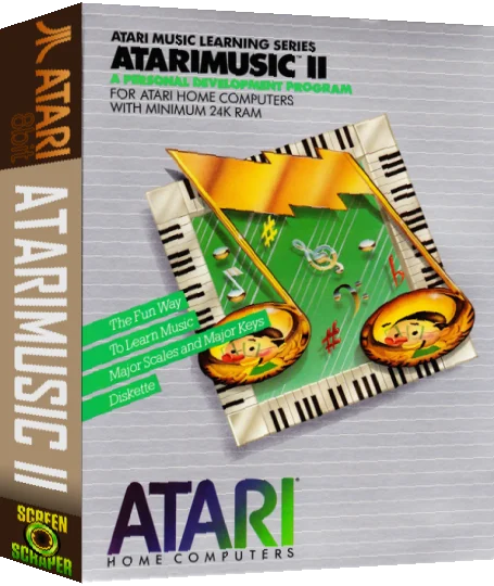 AtariMusic II — box-3D (US)