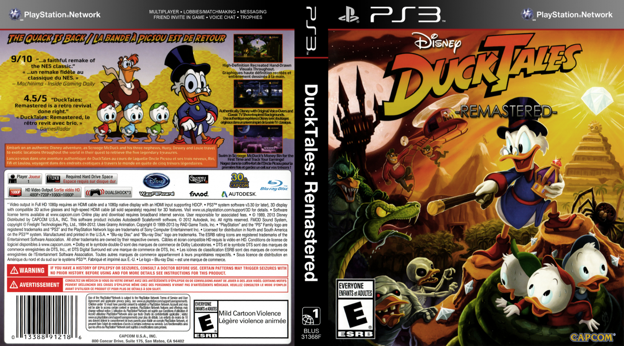 Duck Tales - Remastered — box-texture (CA)