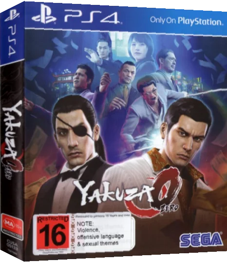 Yakuza 4 — box-3D (AU)