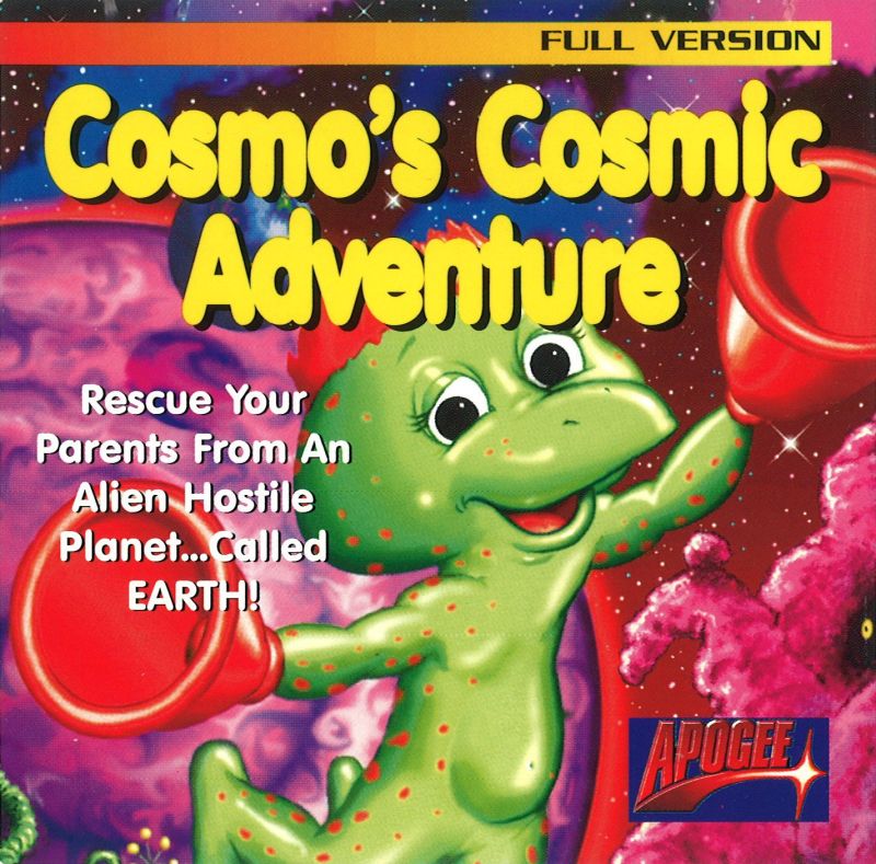 Cosmo's Cosmic Adventure box art