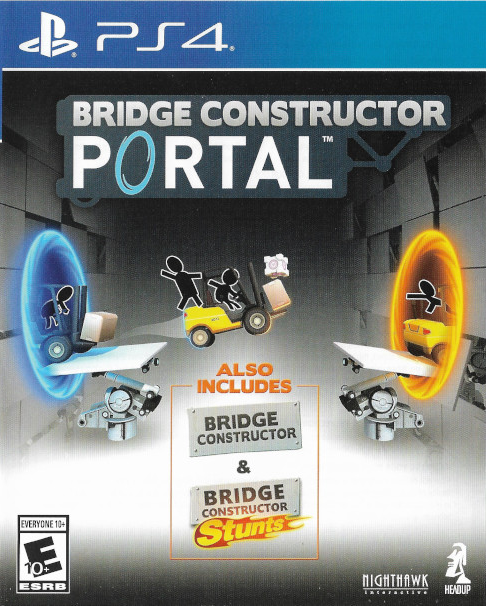 Bridge Constructor: Portal box art