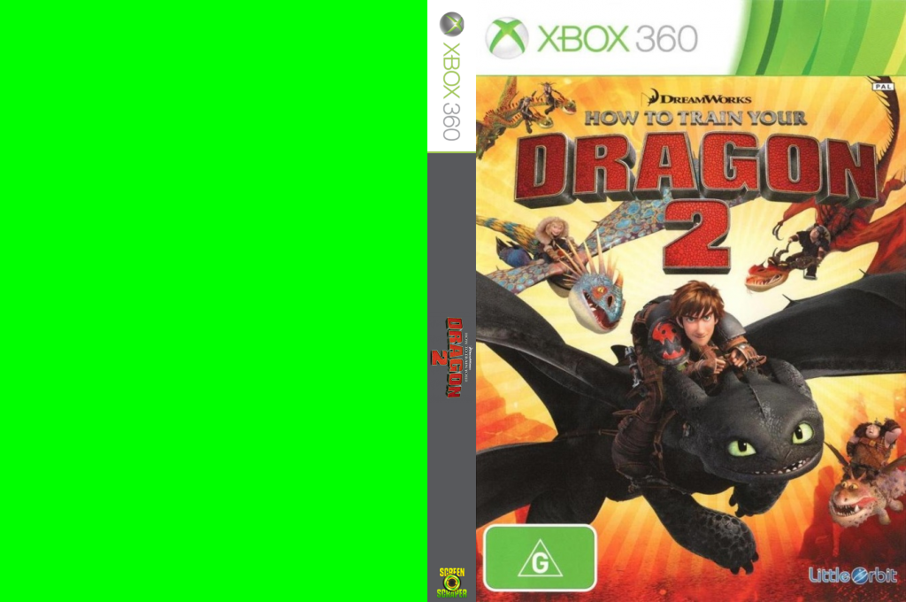 DreamWorks How to Train Your Dragon 2 — box-texture (AU)
