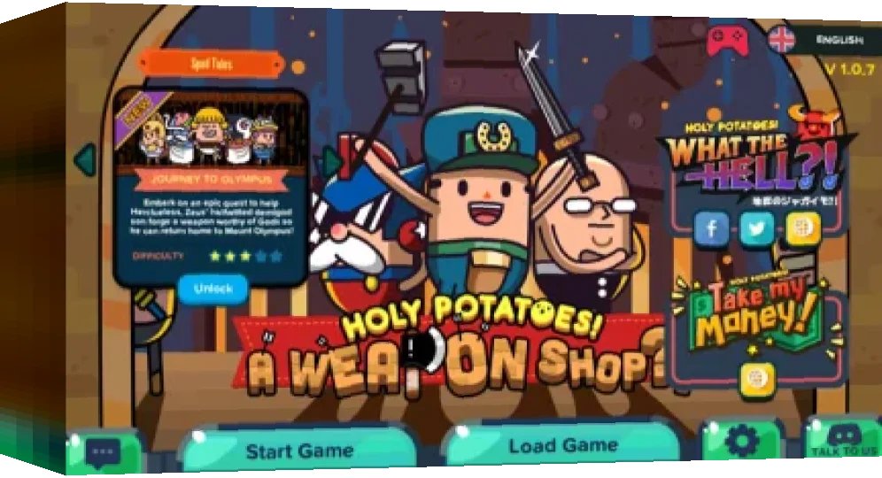 Holy Potatoes! A Weapon Shop?! — box-3D (WOR)