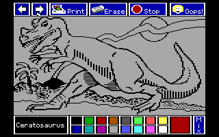 Electric Crayon Deluxe : Dinosaurs Are Forever — ss (WOR)