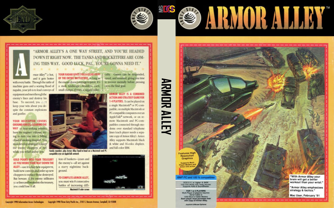 Armor Alley — box-texture (US)