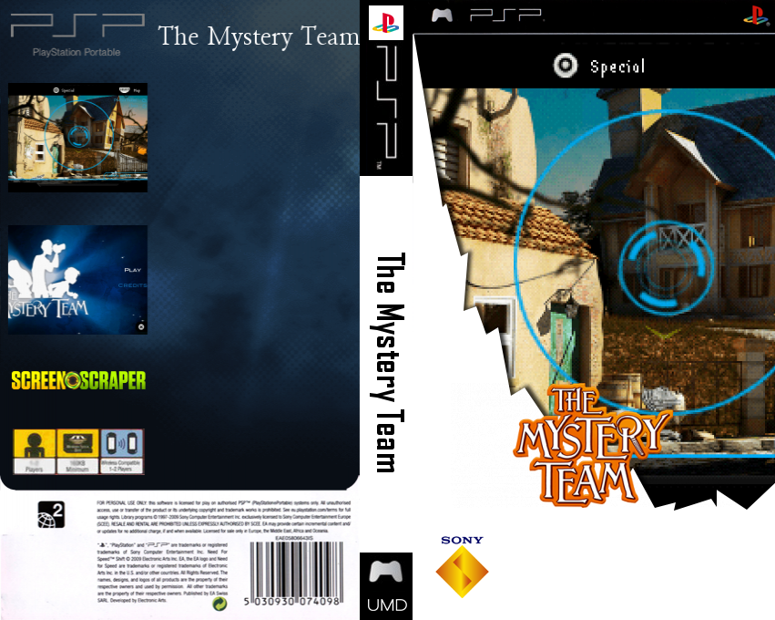Mystery Team, The — box-texture (SS)