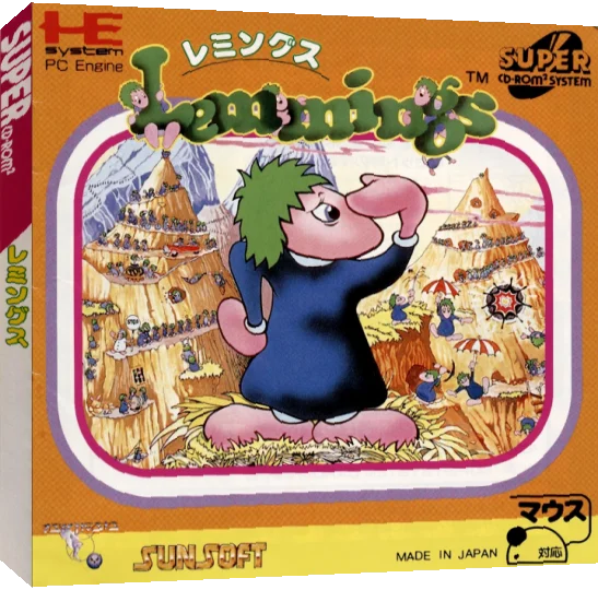 Lemmings — box-3D (JP)