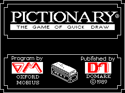 Pictionary - The Game Of Quick Draw — sstitle (EU)