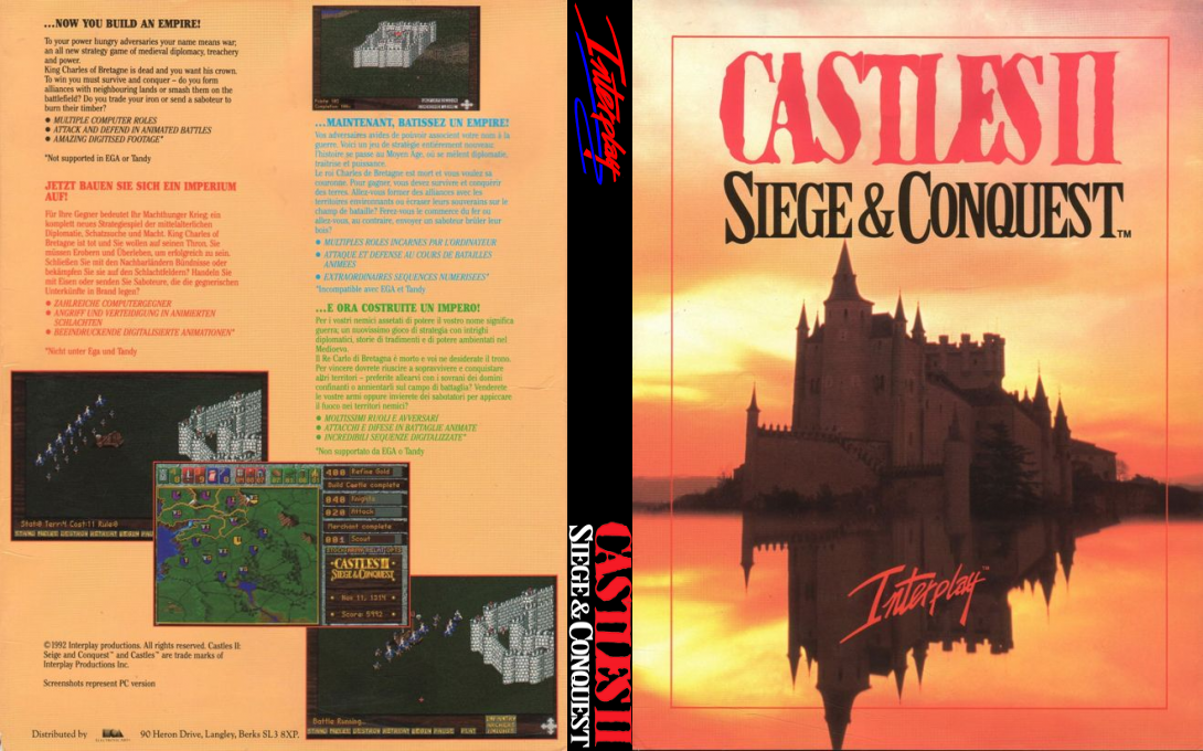 Castles 2 - Siege And Conquest — box-texture (EU)