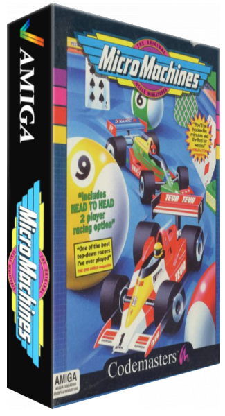 Micro Machines — box-3D (EU)