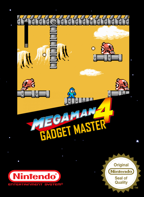 MegaMan IV : Gadget Master box art