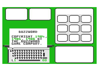 Buzzword — sstitle (WOR)