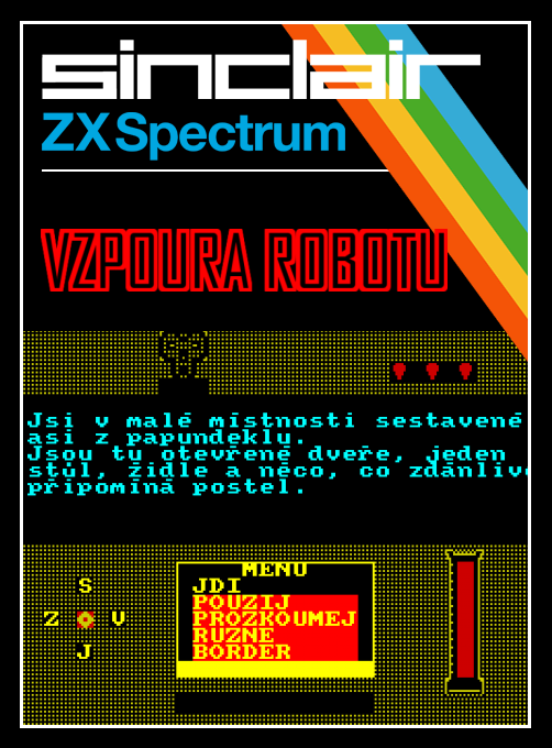 Vzpoura robotů box art