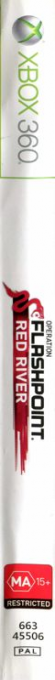 Operation Flashpoint - Red River — box-2D-side (AU)