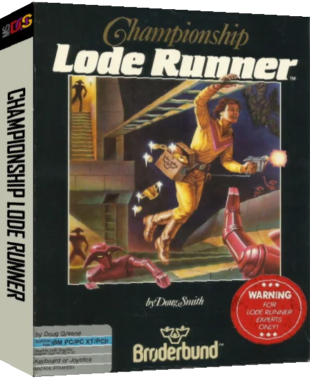 Championship Lode Runner — box-3D (US)