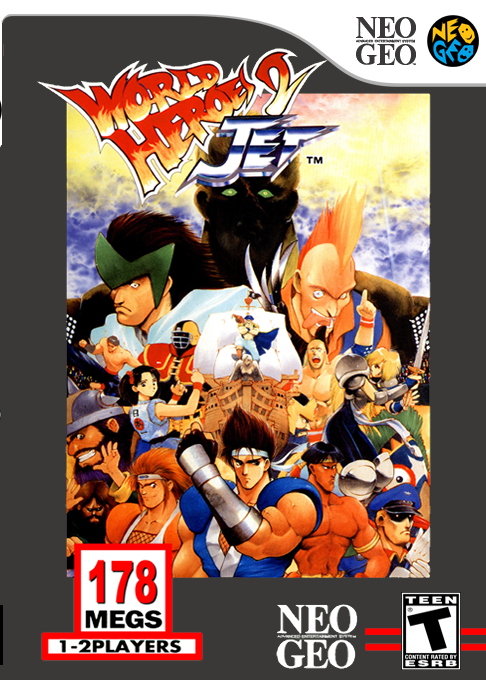 World Heroes 2 Jet box art