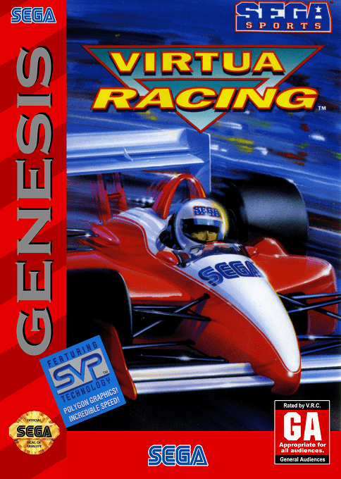 Virtua Racing box art