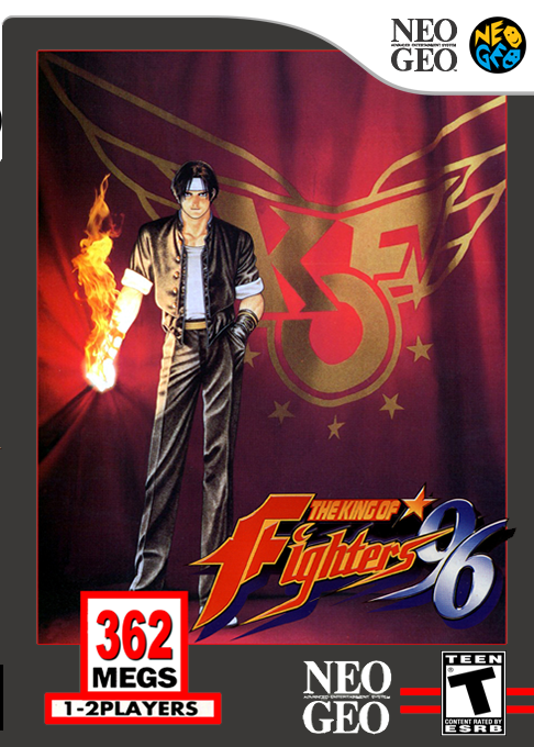 King Of Fighters '96, The box art