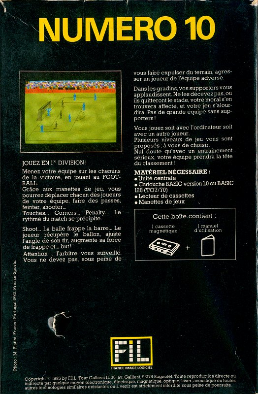 Numéro 10 — box-2D-back (WOR)